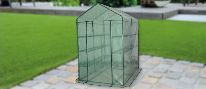 gewächshaus im garten